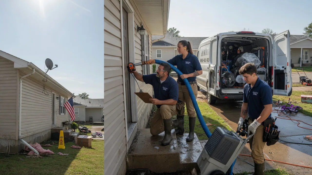 Ceiling Water Damage Restoration in New Berlin, WI near me